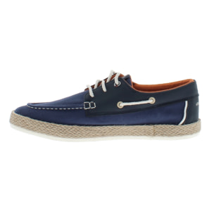 Armata di Mare Scarpe Uomo Espadrillas Stringate con Soletta Comfort AMU S24N525 Navy