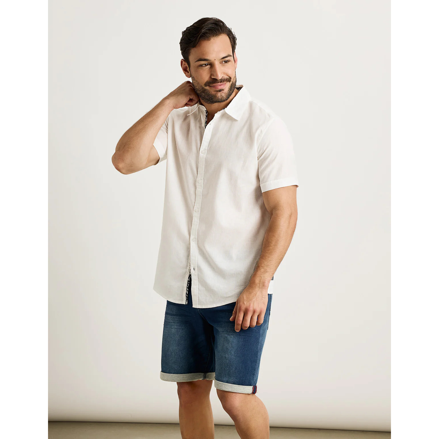 Camisa Manga Corta Blanco - Elan