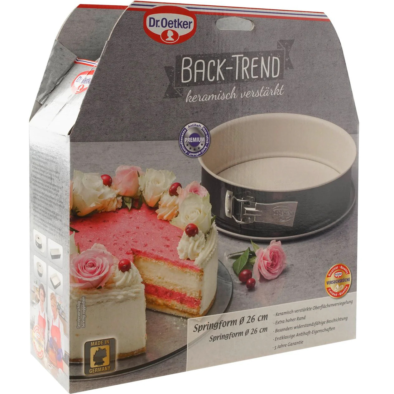 Moule à manqué à charnière Dr. Oetker Back-Trend