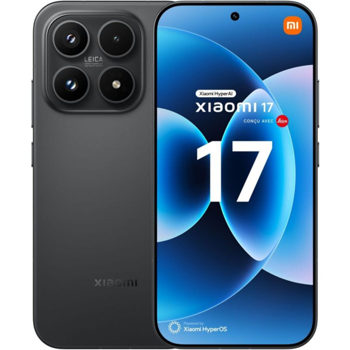 Smartphone XIAOMI 17 conçu avec Leica 512Go Noir 5G