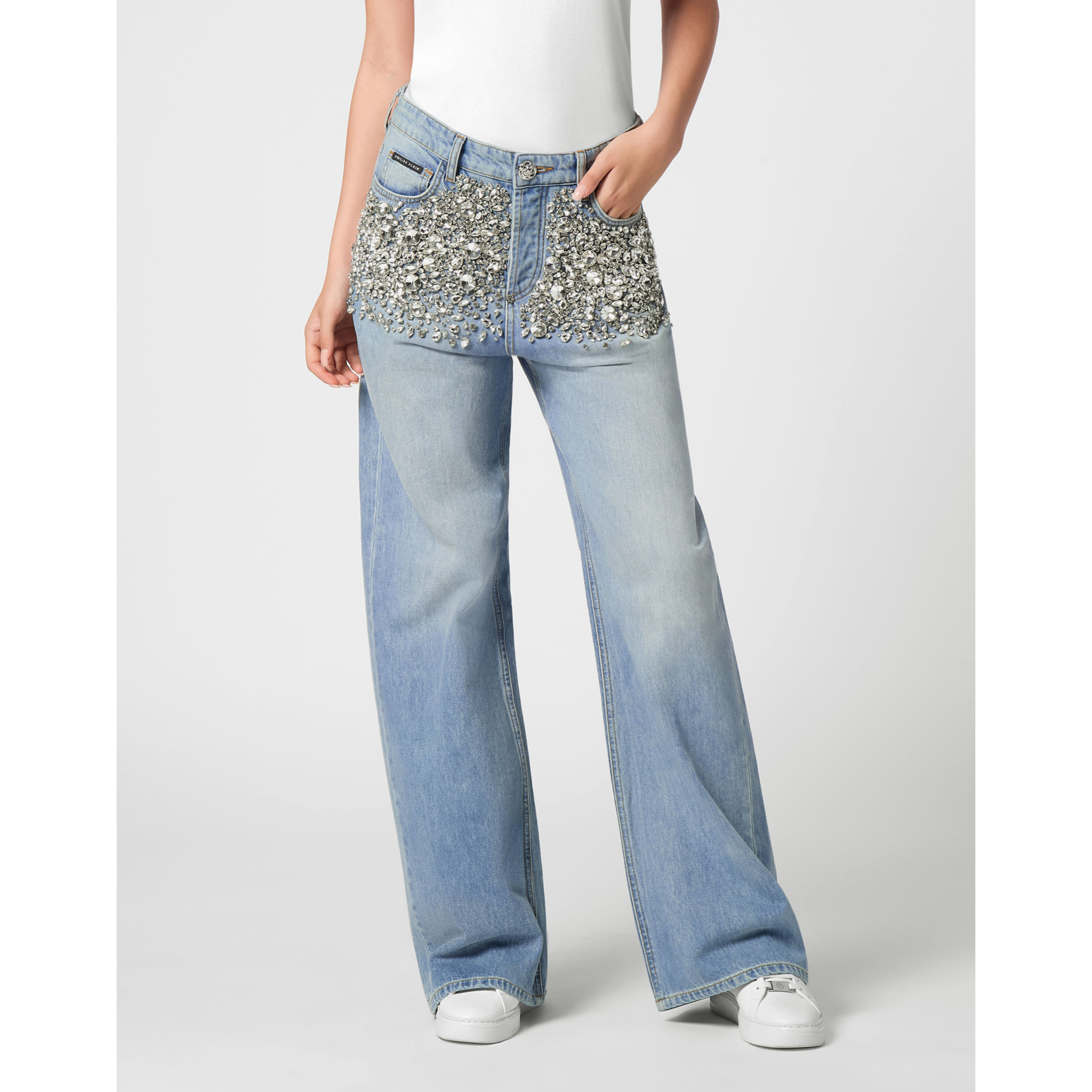 PHILIPP PLEIN Vaqueros Skater fit