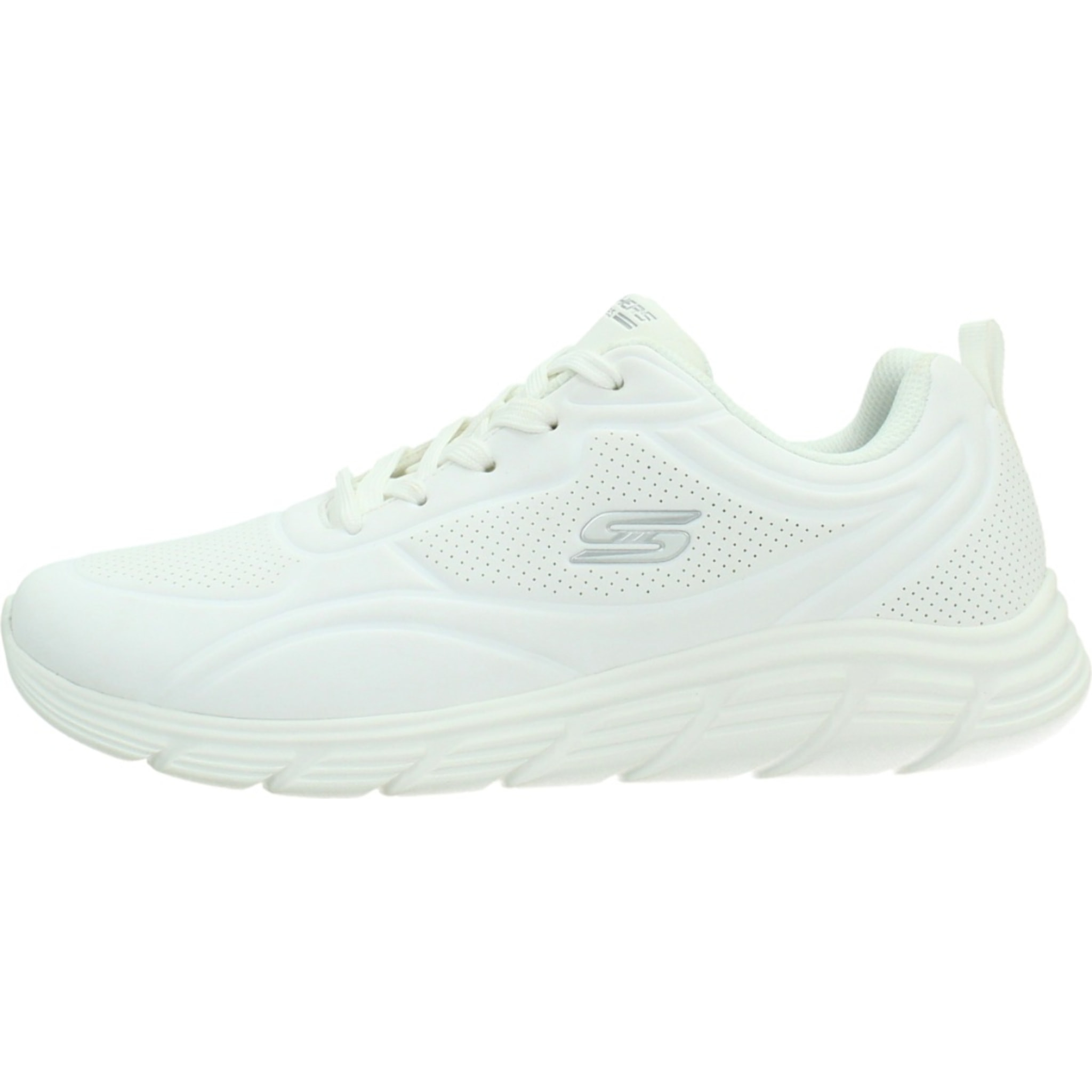 Sneakers De  Mujer Bobs B Flex Lo Cool Ease Blanco