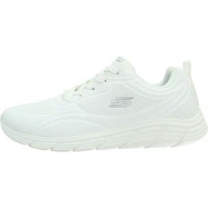 Sneakers De  Mujer Bobs B Flex Lo Cool Ease Blanco