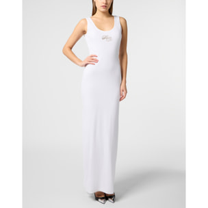 PHILIPP PLEIN Maxi Tank Dress Signature