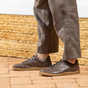 Zapatos N5910 SNAKE CHOCOLATE / ORIGEN color Chocolate