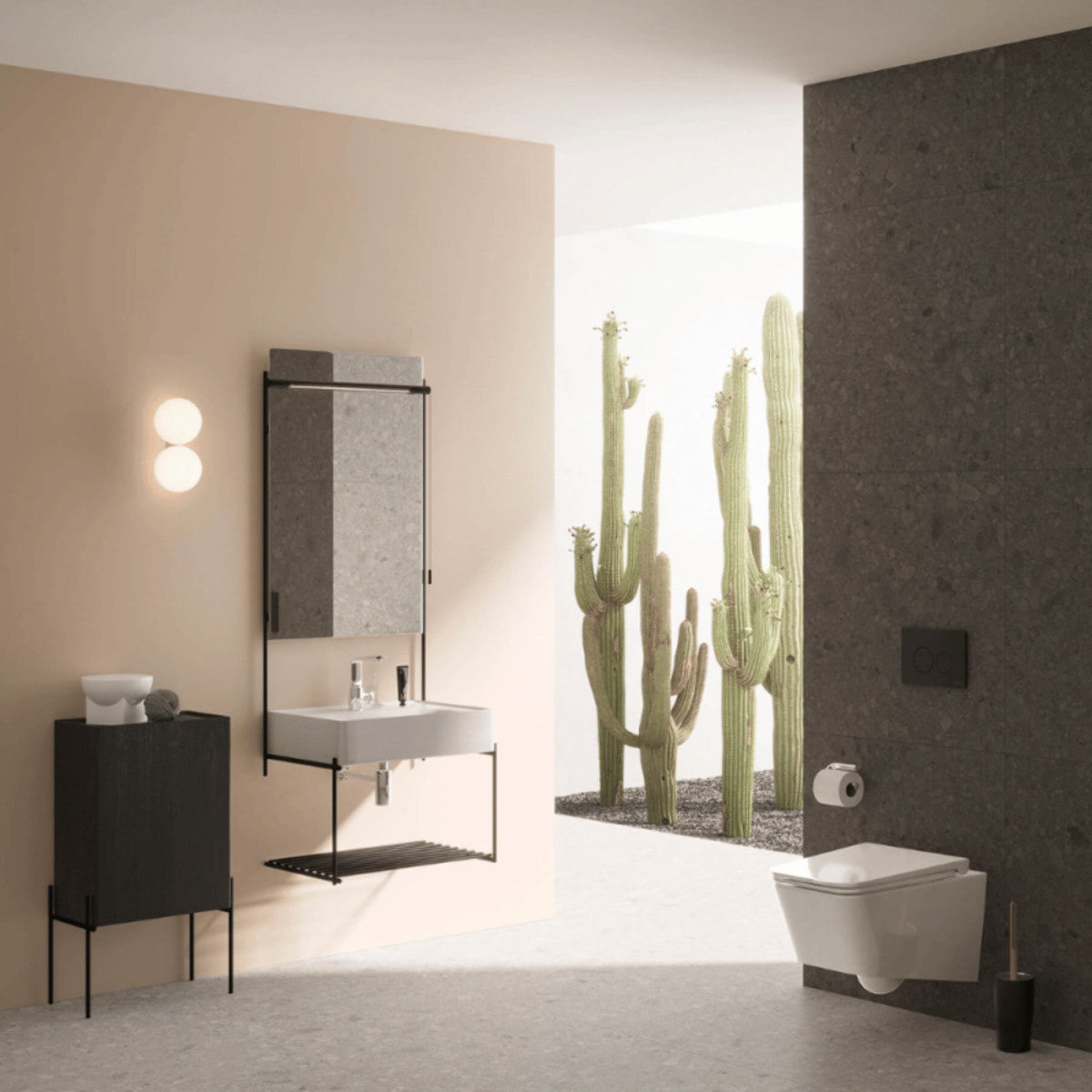 Lavabo Equal avec étagère