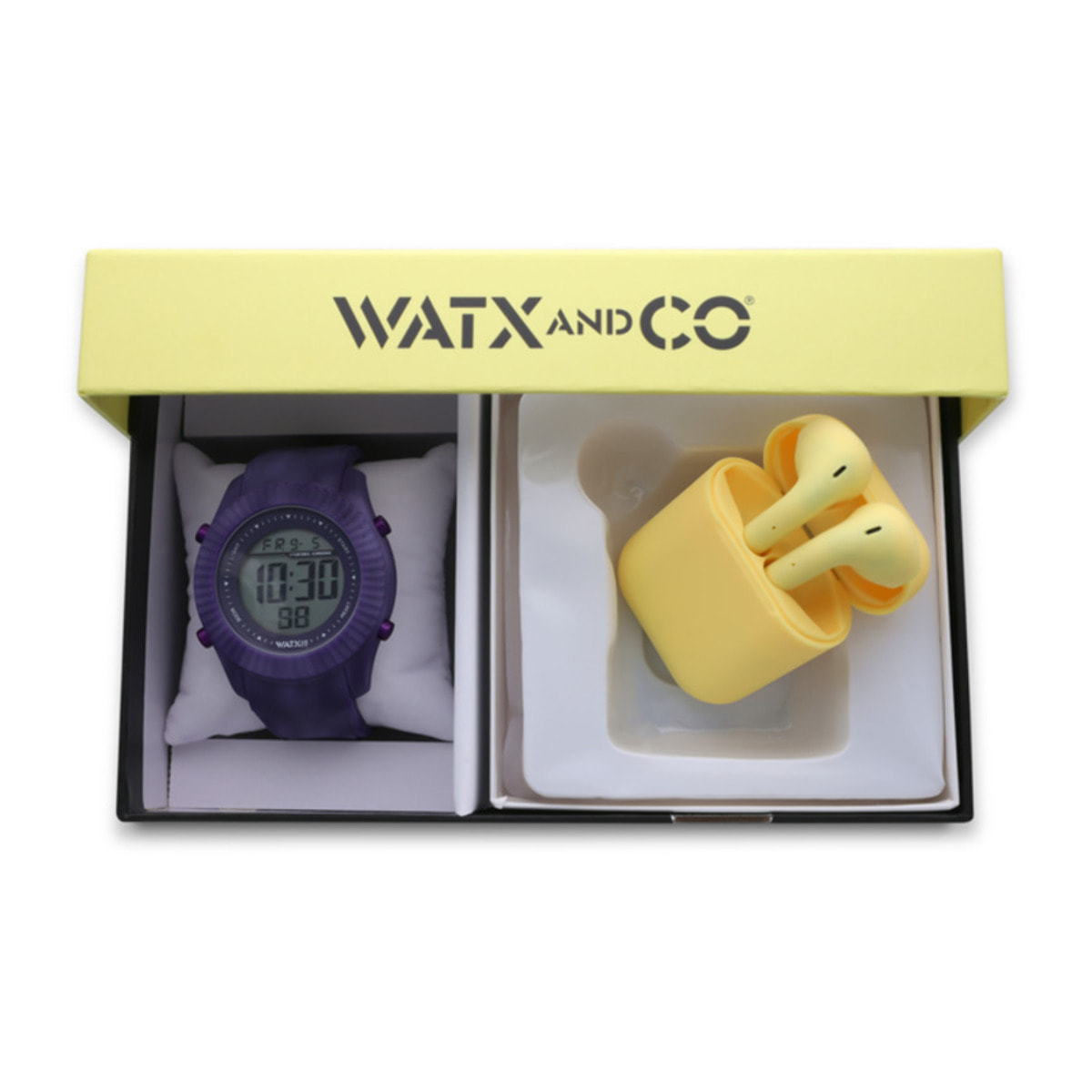 Reloj Watxandco WAPACKEAR13_M Mujer Digital Cuarzo con Correa de Silicona