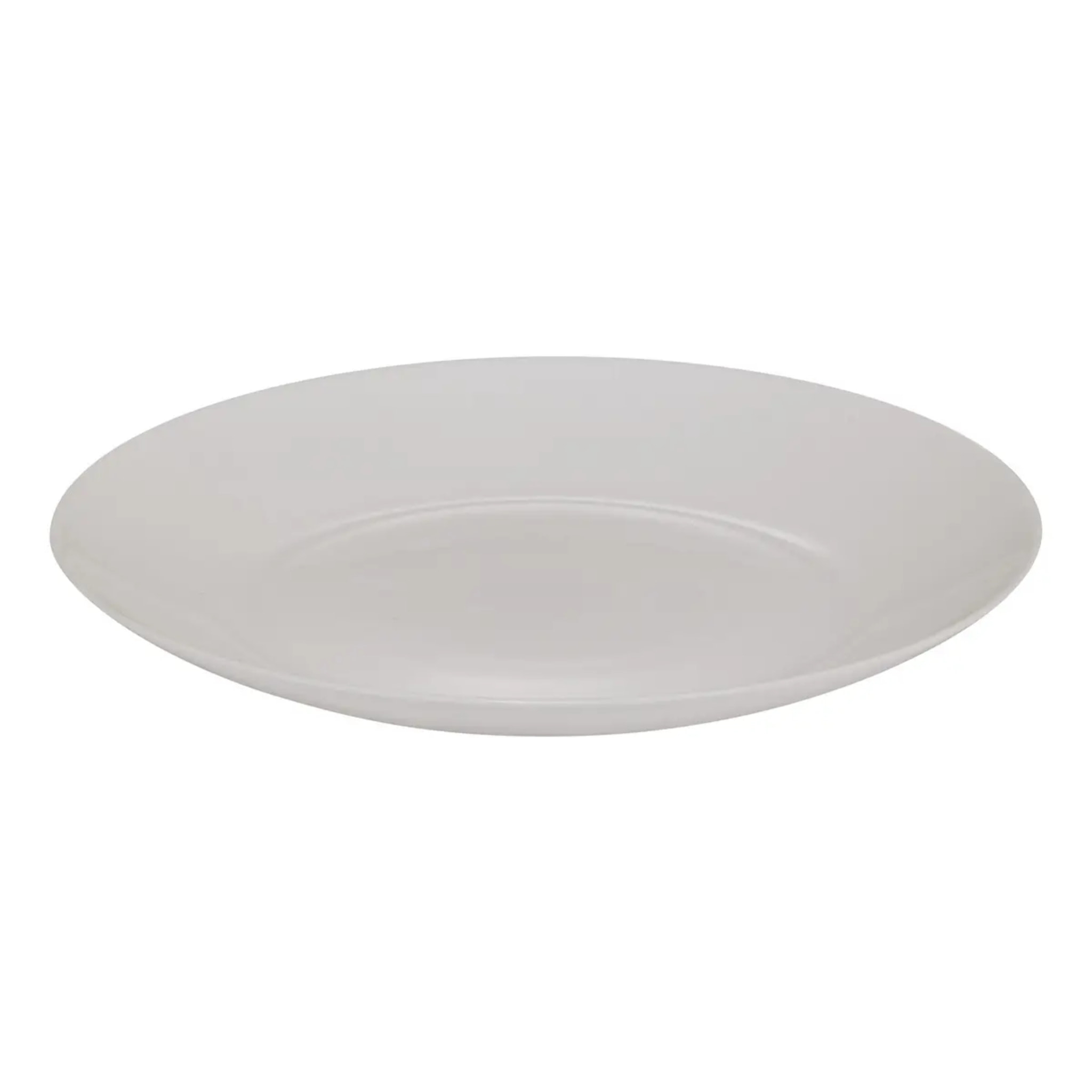 Lot de 6 Assiettes plates Louise D25cm blanc