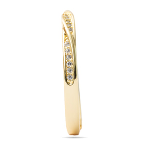 Anillo Frebal acabado oro amarillo 18k