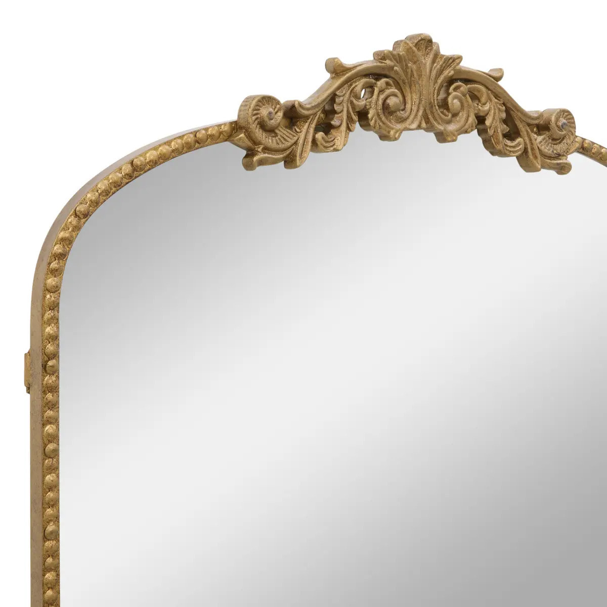 Miroir Mary arche 68x90cm doré