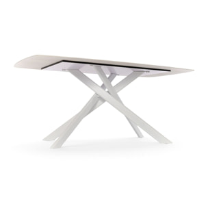 Tavolo SAINT FLORENT in ceramica finitura calacatta oro 180x90x76 cm