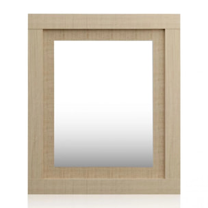 Espejo rectangular Kira Tofe - Textil