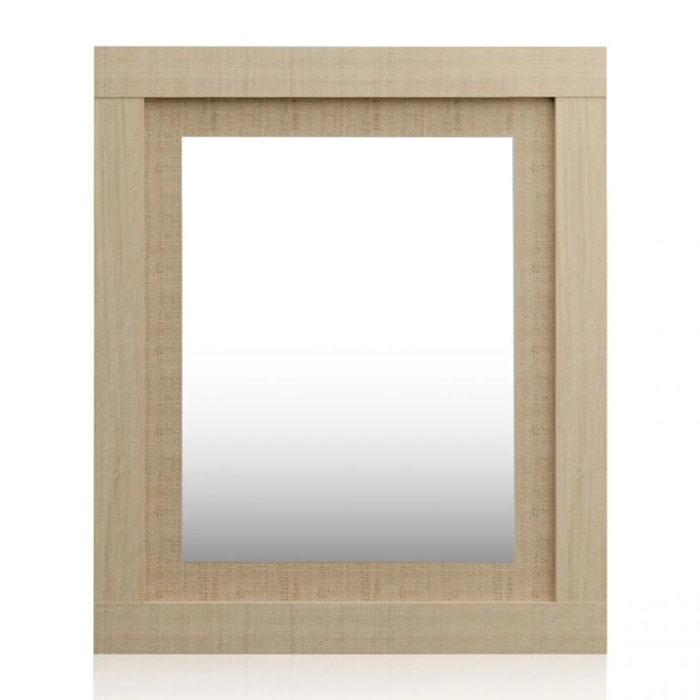 Espejo rectangular Kira Tofe - Textil
