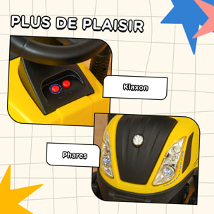 Porteur tracteur remorque licence officielle New Holland T7 effet sonore lumineux jaune