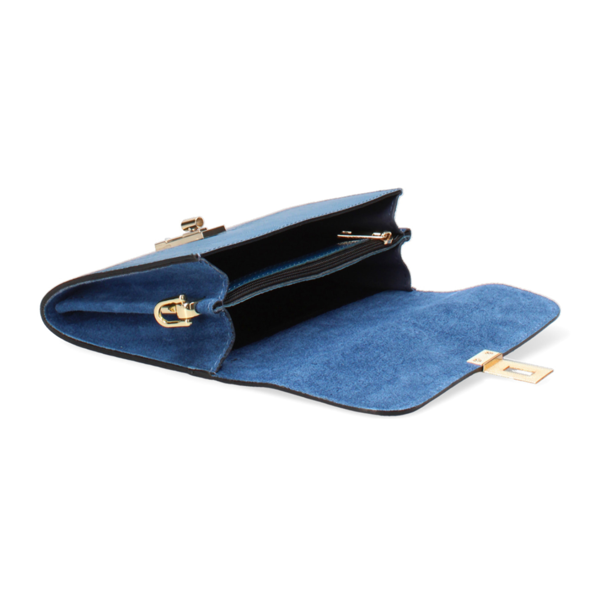 Borsa a mano da donna Made in Italy - Modello Hope - Vera pelle - 23.0 x 13.0 x 5.0 cm