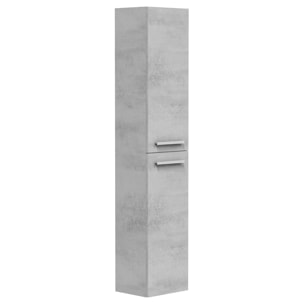 Columna de baño Alise 2p color Cemento, 30 cm (Ancho) x 25 cm (Fondo) x 150 cm (Alto)