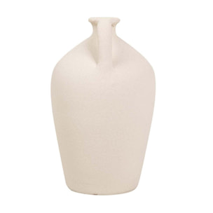 Florero Ceramica Beige 25x25x40 Cm