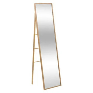 Miroir sur pied bambou 160cm