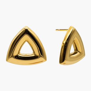 Pendientes en forma triangular