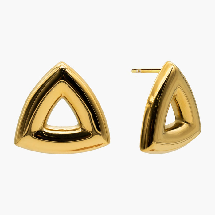 Pendientes en forma triangular