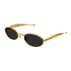 Gafas de Sol Bottega Veneta BV1386S-001 de Metal Unisex 57 mm