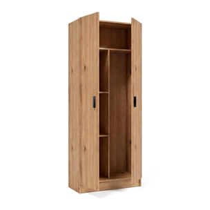 Armario de 2 puertas en alpine oak 73x180 cm Multi Useful 73 Alpine Oak