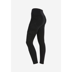 Jeggings WR.UP® stile cargo con vita alta e lunghezza 7/8