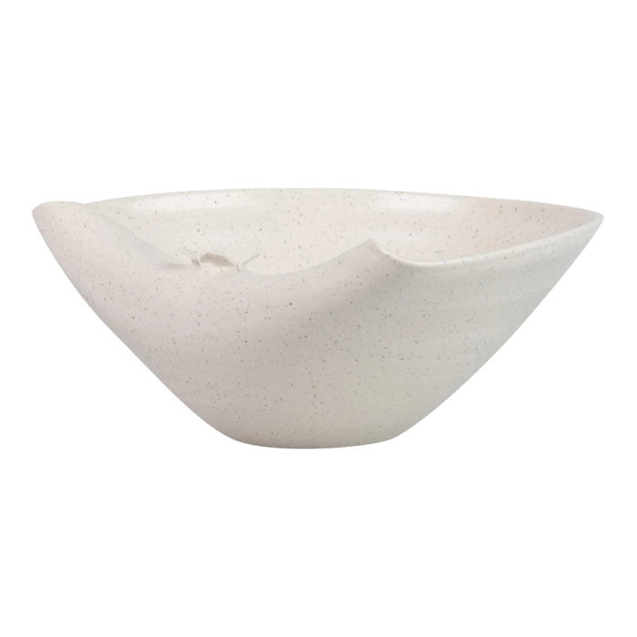 Centro De Mesa Ceramica Beige Izmir 32x27x14 Cm