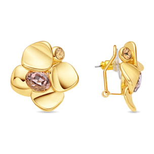 Pendientes Dilom acabado oro amarillo 18k