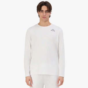 Kappa - T-Shirts & Top Uomo Bianco - Logo Gizabiar