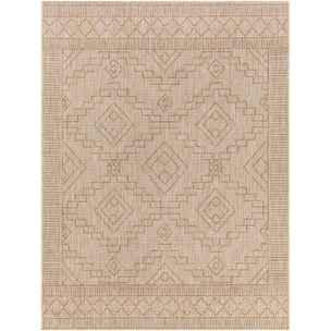 TRICIA Alfombra Exterior/Interior Efecto Yute