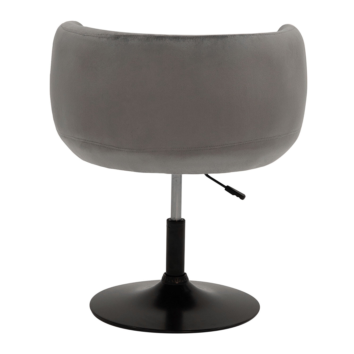 Tabouret de bar en velours gris NOLAN