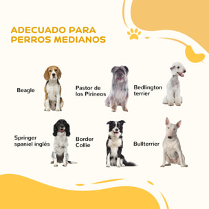 Barrera para Perros de Acero Valla para Mascotas Plegable de 3 Paneles con Doble Cerradura y Función de Bloqueo Auxiliar para Puerta Pasillo Escalera 206x90 cm Blanco