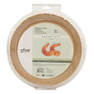 Panier papier Airfryer Essentiels D23,5cm 50 pièces
