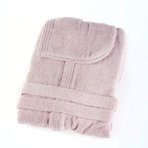 UNO CASA DESIGN Accappatoio con Cappuccio Julia in Spugna di Puro Cotone 400 gr