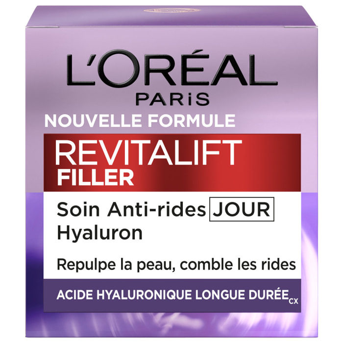 L'Oréal Paris Revitalift Filler Soin Anti-rides Jour Hyaluron 50ml