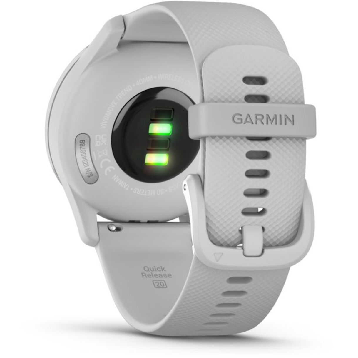 Montre santé GARMIN Vivomove Trend silicone gris