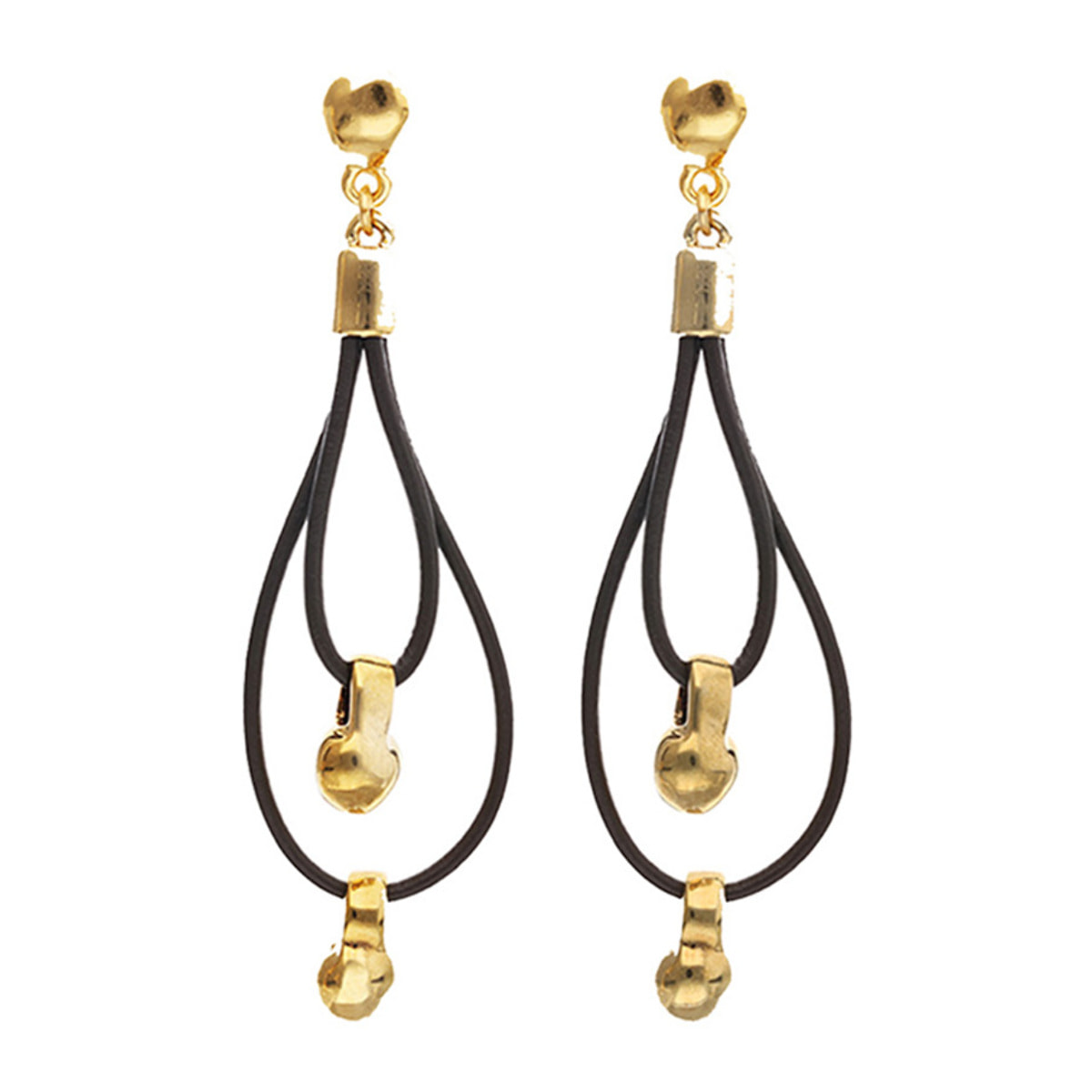 Pendiente GRAVEDAD DORADO U