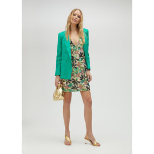 Abito corto con paillettes