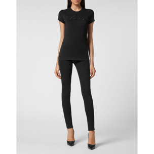 PHILIPP PLEIN T-Shirt Round Neck SIGNATURE
