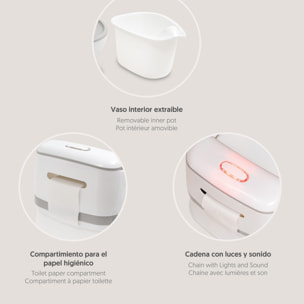 Orinal Baby WC con Luz y Sonido