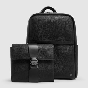 Piquadro Zaino uomo porta pc 14" a due scomparti