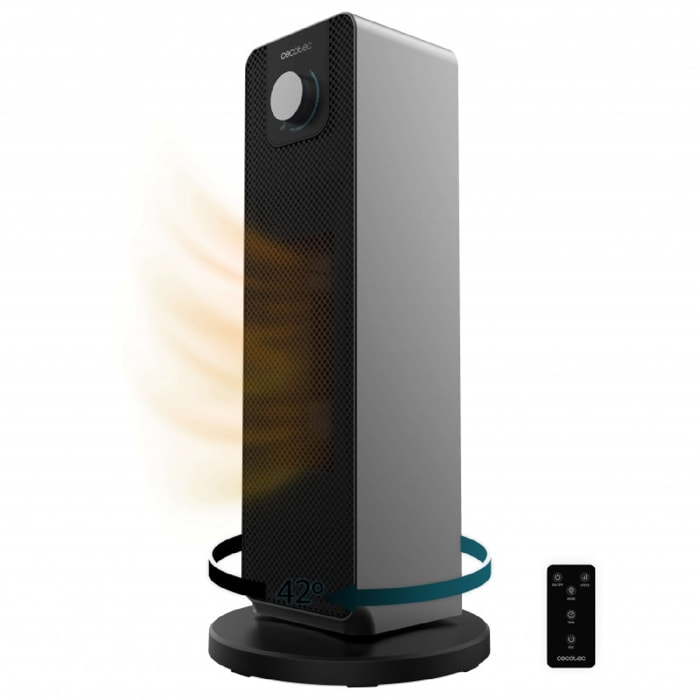 Cecotec Calefactor cerámico de pie Calefactor cerámico ReadyWarm 2000 Max Cerami