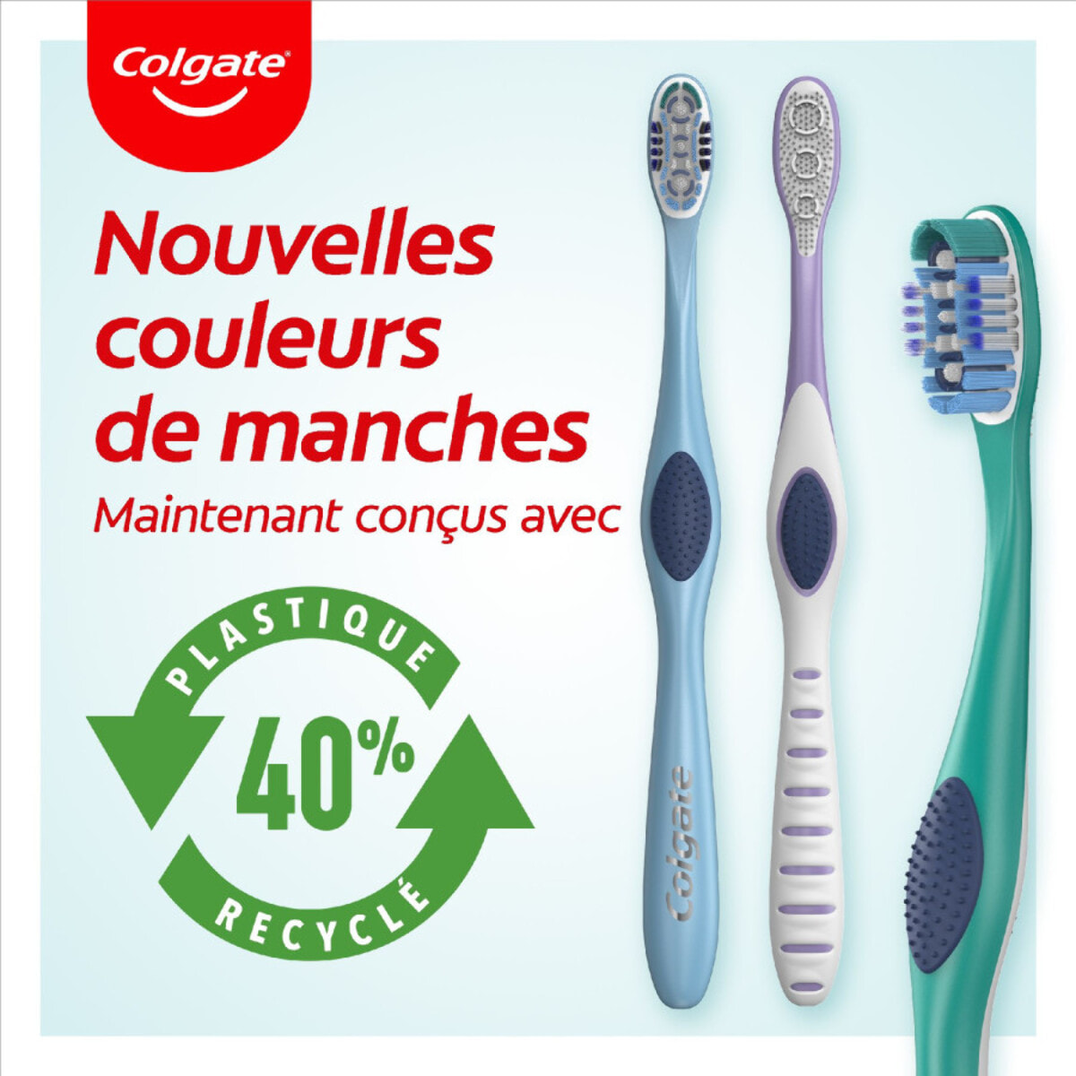 Pack de 12 - Brosses à dents Colgate Deep clean Medium