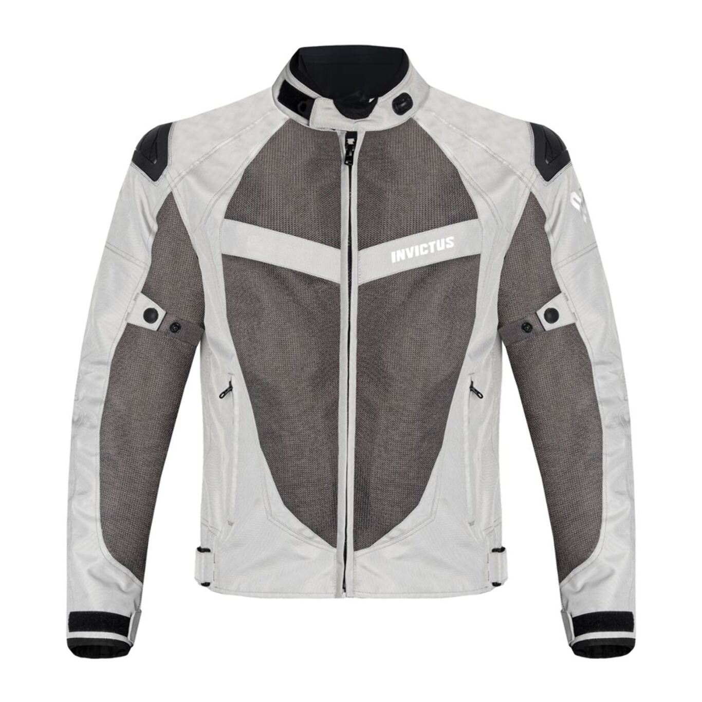 CHAQUETA DE MOTO DE VERANO INVICTUS ICARO WHITE