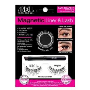 Wispies Noir - Kit Eye-Liner + Faux-Cils Magnétiques