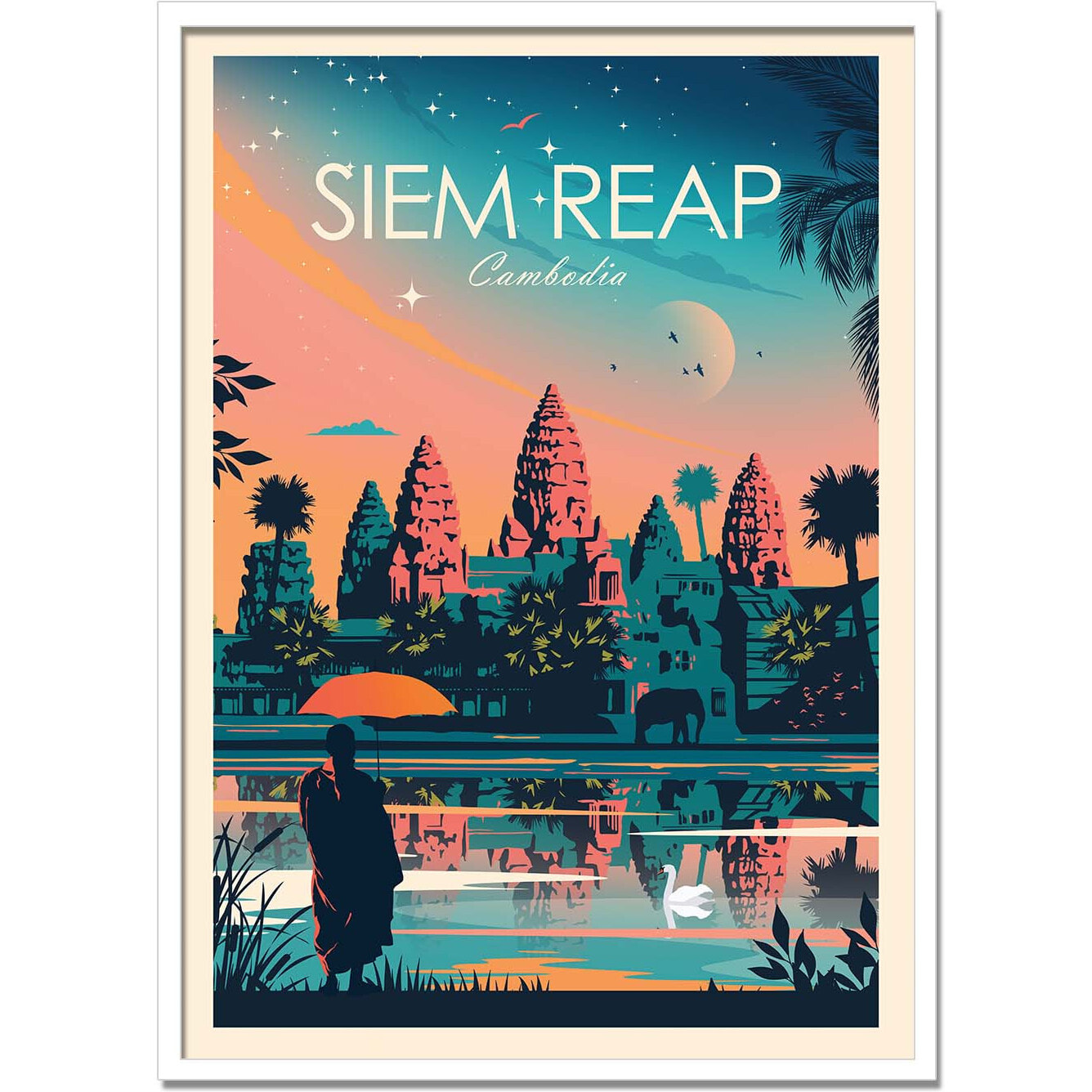 Affiche - Siem Reap - Studio Inception