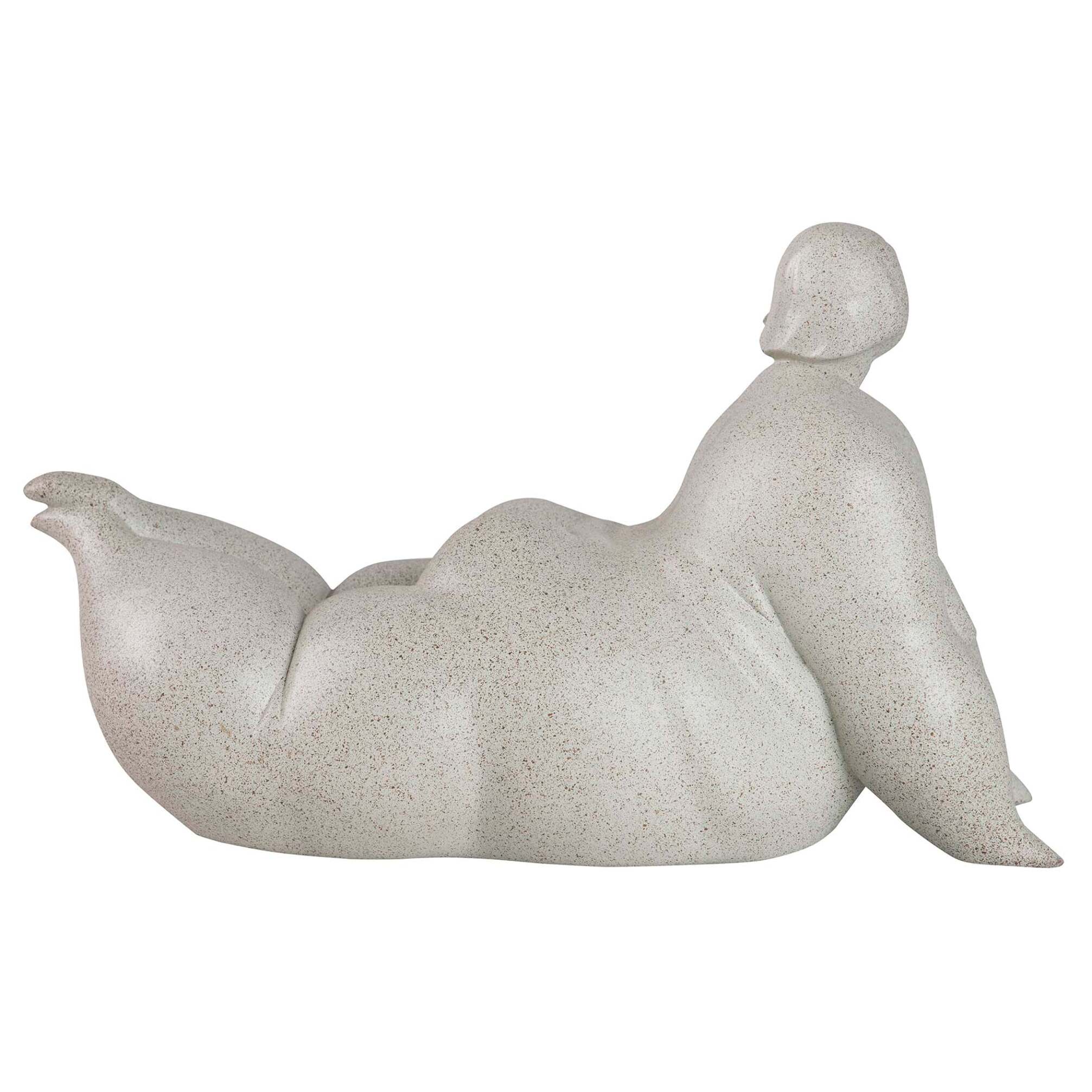 Figura Mujer Resina Yoga 35x18x20 Cm