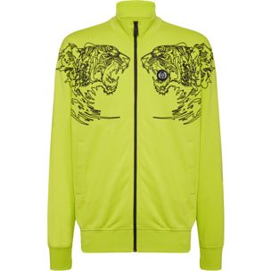 PLEIN SPORT Hooded Sweatjacket TIGER