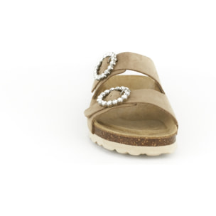 SANDALIA MARBELLA BABUNKERS MARRON